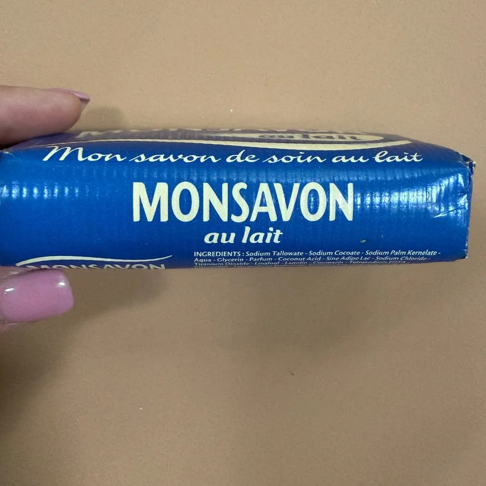 Monsavon au Lait L'authentique French Milk Toilet Bar Soap 100g New